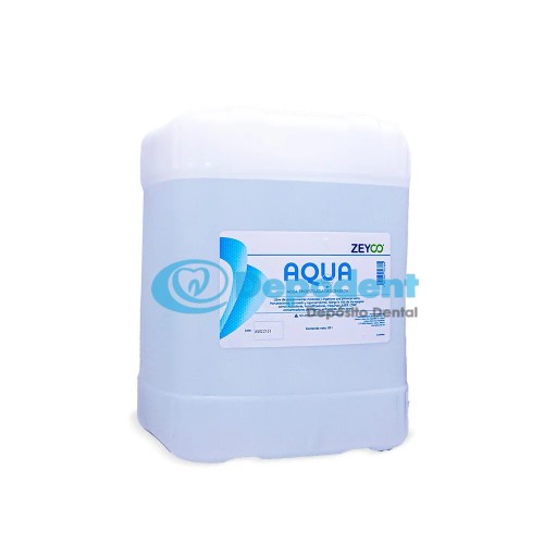 AGUA TRIDESTILADA DESIONIZADA AQUA 20L  ZEYCO