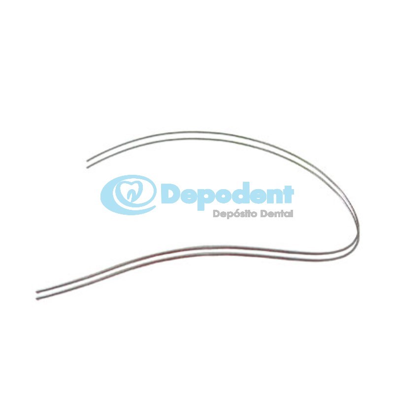 ARCO INFERIOR CURVA INVERSA NITI .017 X .025 2 PZA BORGATTA