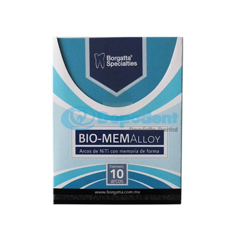 ARCO SUPERIOR BIOMEMALLOY .017 X .025 10 PZA BORGATTA