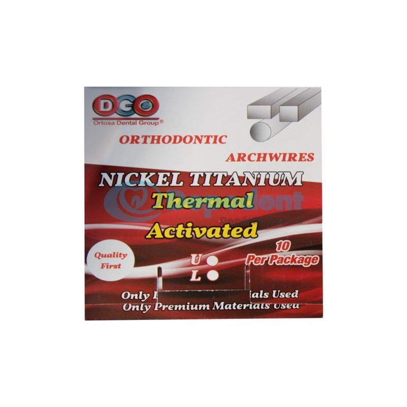 ARCO SUPERIOR TERMOACTIVO .012 10 PZAS DGO