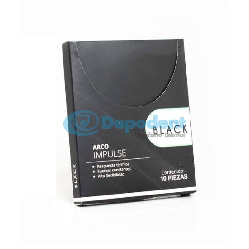 ARCO SUPERIOR TERMOACTIVO IMPULSE .018 C/ 10 PZAS BLACK