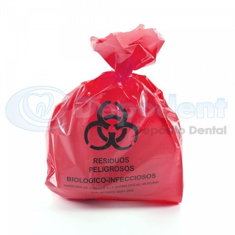 BOLSA P/ DESECHOS ROJA 30 X 40 CM SUNSET