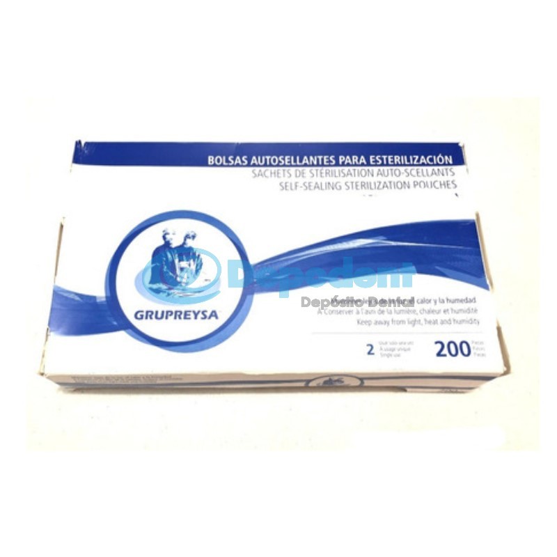 BOLSA P/ ESTERILIZAR AUTOSELLANTE 3 1/2 X 10 REYSA