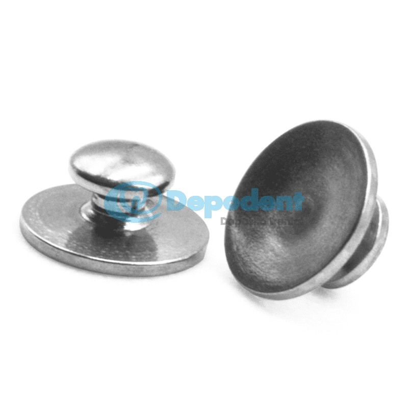 BOTON LINGUAL PLANO S/ MALLA DENTALEX