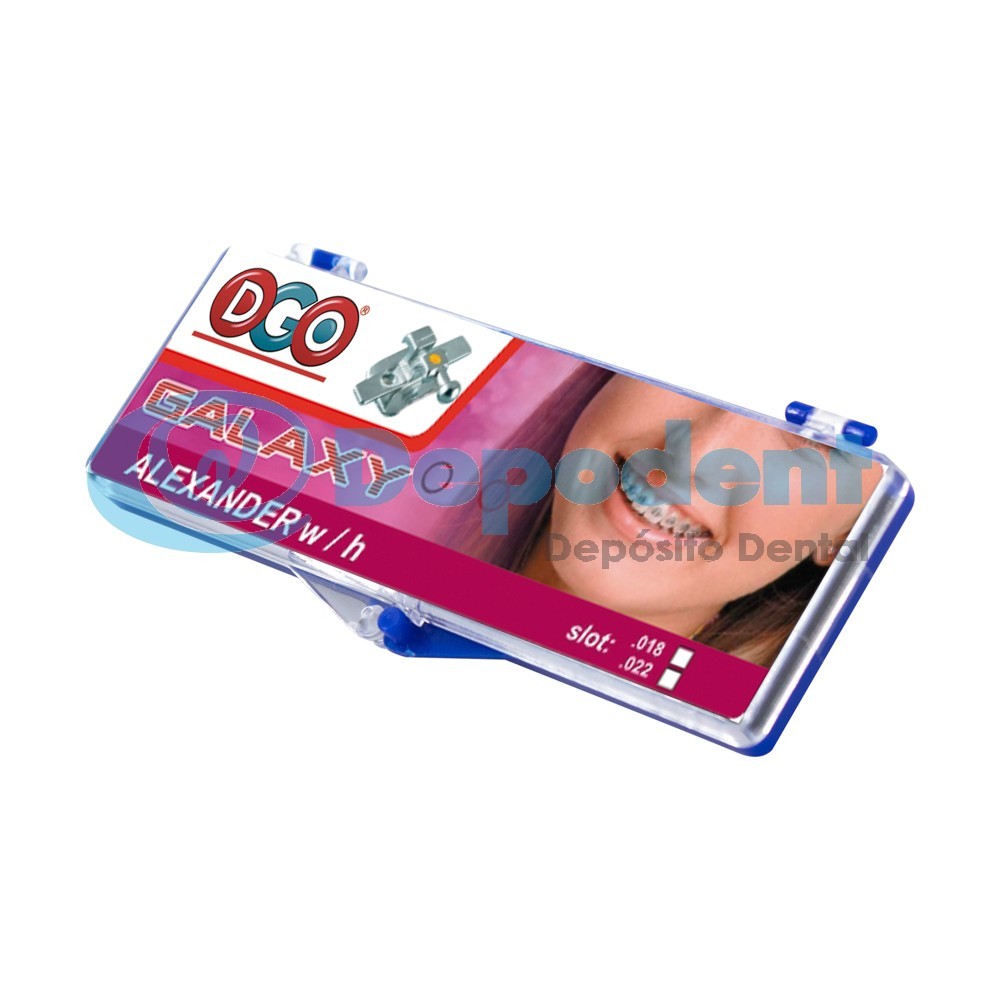 BRACKETS GALAXY ALEXANDER SLOT .022 DGO