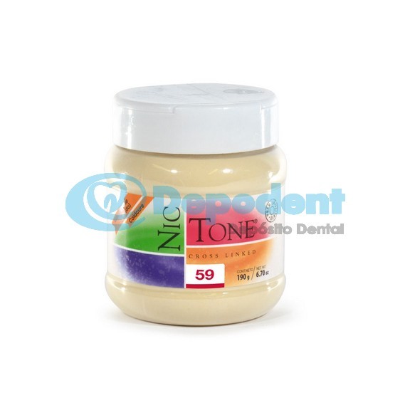 ACRILICO AUTOCURABLE COLOR 59 190 GR NIC TONE