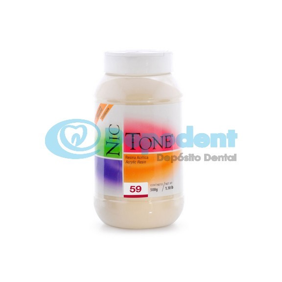 ACRILICO AUTOCURABLE COLOR 59 500 GR NIC TONE