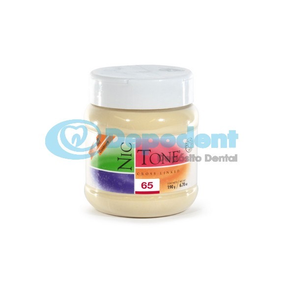 ACRILICO AUTOCURABLE COLOR 65 190 GR NIC TONE