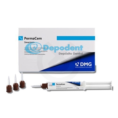 CEMENTO RESINOSO PERMACEM 1 JERINGA C/10 GR 10 PUNTAS DMG