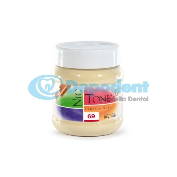 ACRILICO AUTOCURABLE COLOR 69 190 GR NIC TONE