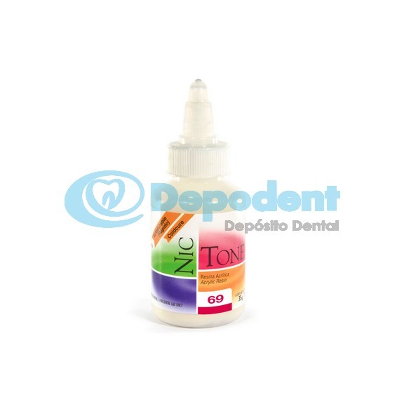 ACRILICO AUTOCURABLE COLOR 69 35 GR NIC TONE