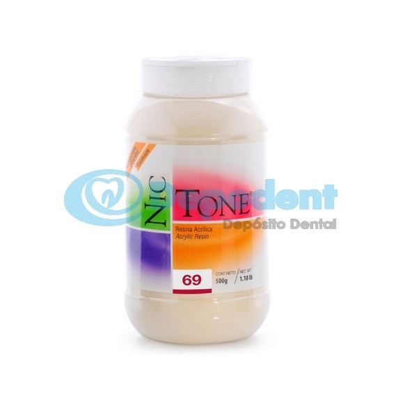 ACRILICO AUTOCURABLE COLOR 69 500 GR NIC TONE