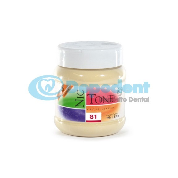 ACRILICO AUTOCURABLE COLOR 81 190 GR NIC TONE