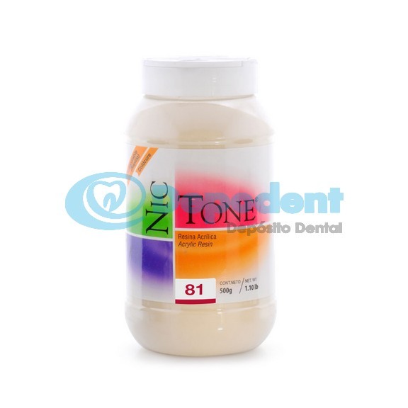 ACRILICO AUTOCURABLE COLOR 81 500 GR NIC TONE