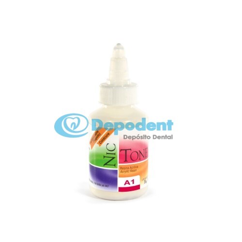 ACRILICO AUTOCURABLE COLOR A1 35 GR NIC TONE