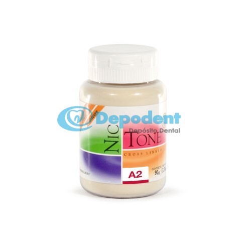 ACRILICO AUTOCURABLE COLOR A2 90 GR NIC TONE