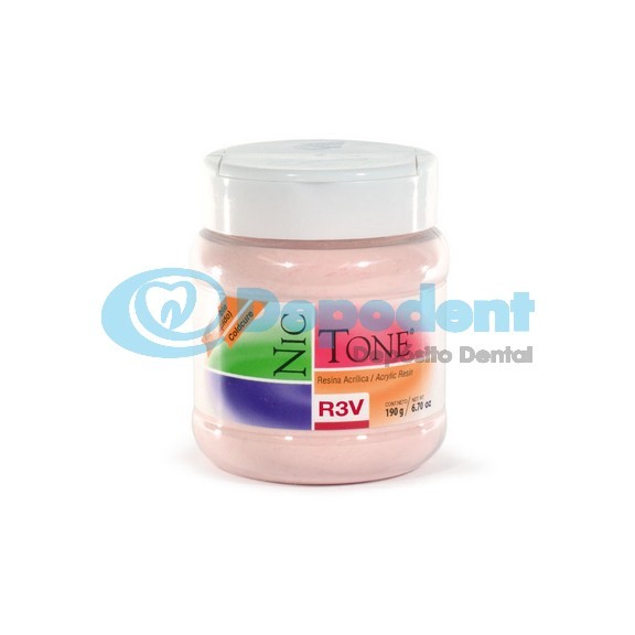 ACRILICO AUTOCURABLE COLOR R3V 190 GR NIC TONE