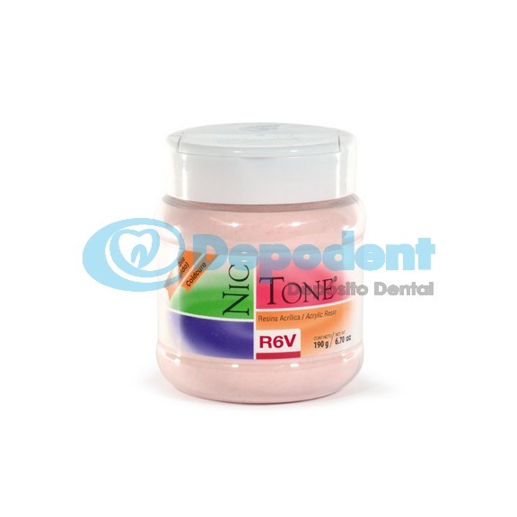 ACRILICO AUTOCURABLE COLOR R6V 190 GR NIC TONE