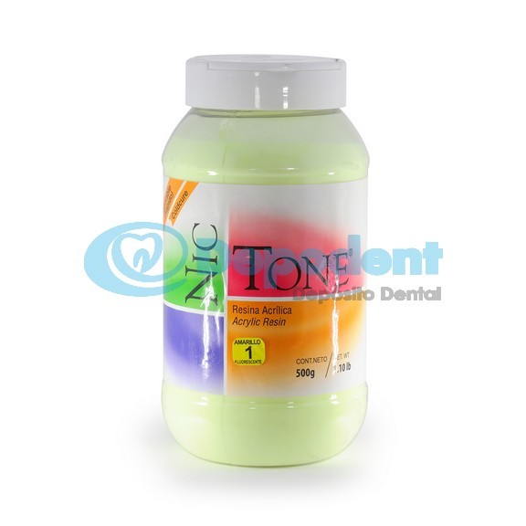 ACRILICO AUTOCURABLE ORTODONCIA COLOR 1 500 GR NIC TONE