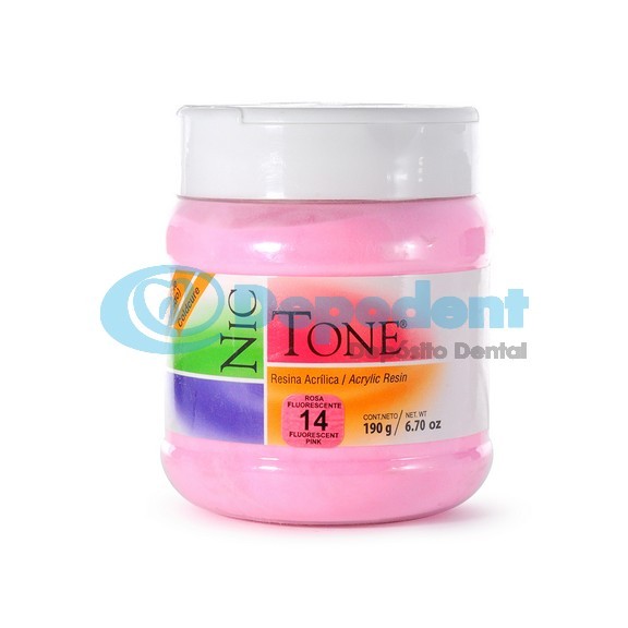 ACRILICO AUTOCURABLE ORTODONCIA COLOR 14 190 GR NIC TONE