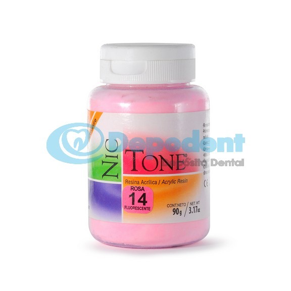 ACRILICO AUTOCURABLE ORTODONCIA COLOR 14 90 GR NIC TONE
