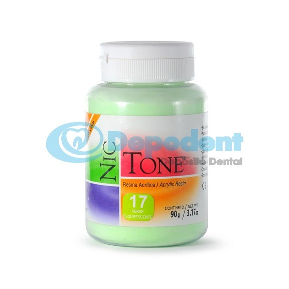 ACRILICO AUTOCURABLE ORTODONCIA COLOR 17 90 GR NIC TONE
