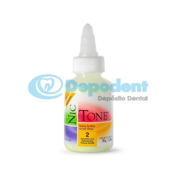 ACRILICO AUTOCURABLE ORTODONCIA COLOR 2 35 GR NIC TONE