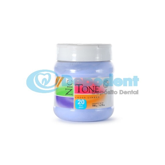 ACRILICO AUTOCURABLE ORTODONCIA COLOR 20 190 GR NIC TONE