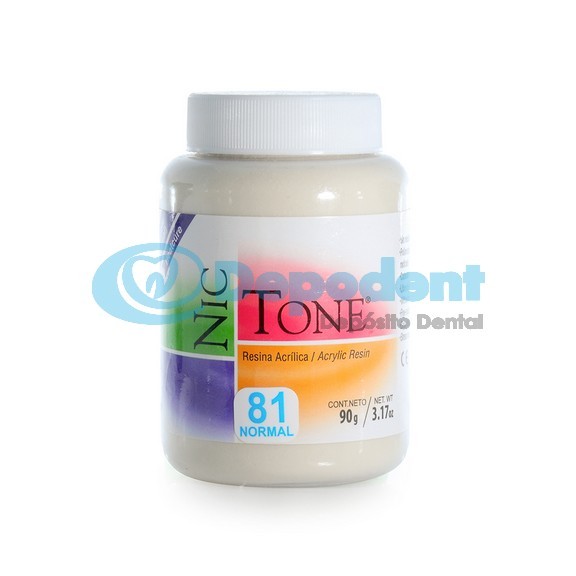 ACRILICO TERMOCURABLE COLOR 81 90 GR NIC TONE