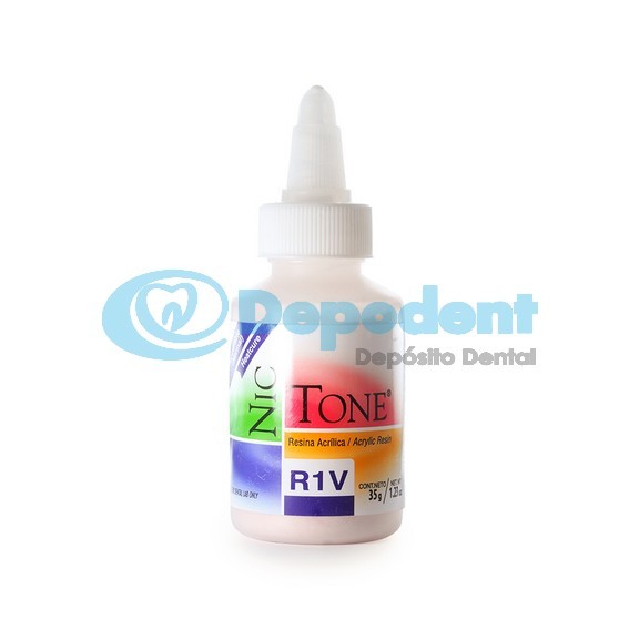 ACRILICO TERMOCURABLE COLOR R1V 35 GR NIC TONE
