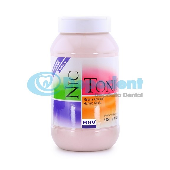 ACRILICO TERMOCURABLE COLOR R6V 500 GR NIC TONE